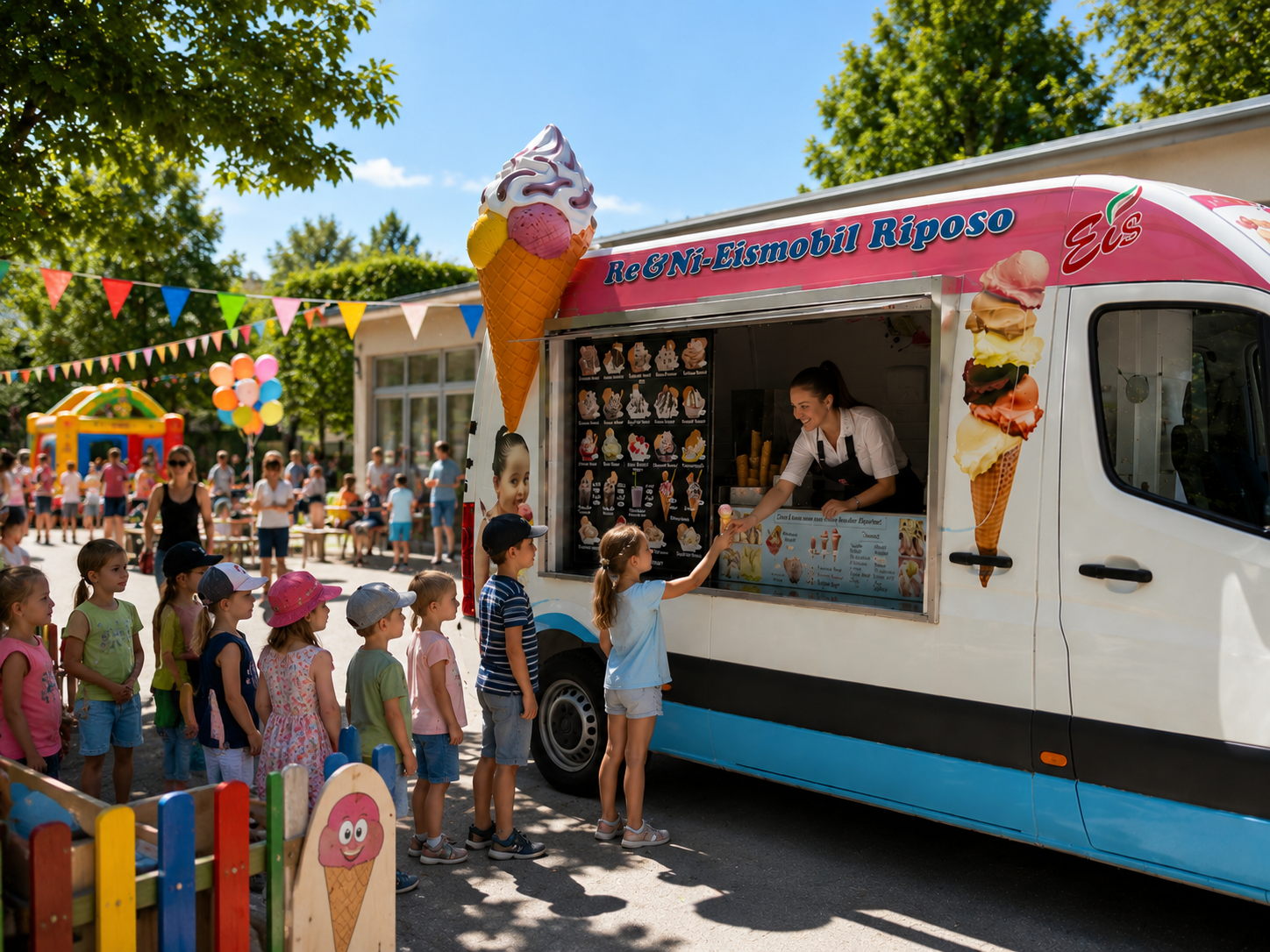Event Service und Eiswagen für Hanau und Rhein Main